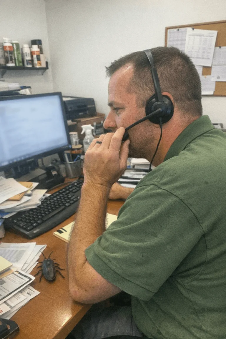 Fachberater am Telefon bespricht den zeitnahen Ablauf mit dem Kunden